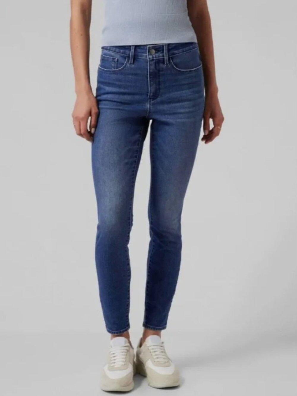 Athleta Sculptek Ultra Skinny Jean Pant in True Blue Size 20
